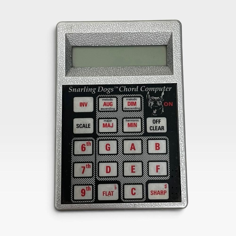 Vintage Snarling Dogs Electronic Chord Computer